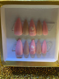 Forever Love Stiletto Press-On Nail Set